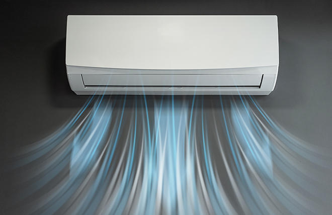 Nettoyage de thermopompe pour se débarrasser des bactéries, moisissures et poussières.